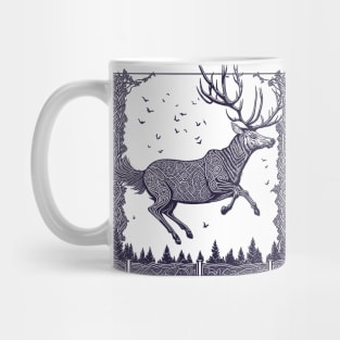 Skybound Stag Mug